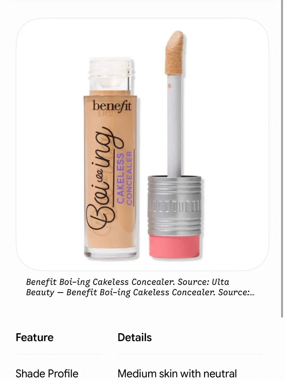Benefit two piece